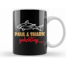 Humuts Porselen Beyaz Paul Shark Yachting Kupa Bardak