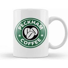 Humuts Porselen Beyaz Peckham Coffee Starbucks Kupa Bardak