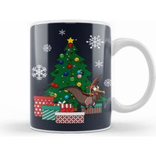 Humuts Porselen Beyaz Sharptooth Around The Christmas Tree Land Before Time Kupa Bardak