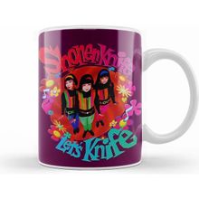 Humuts Porselen Beyaz Shonen Knife Kupa Bardak