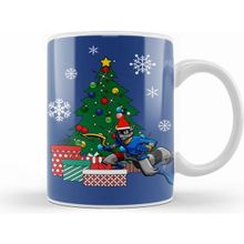 Humuts Porselen Beyaz Sly Cooper Around The Christmas Tree Kupa Bardak