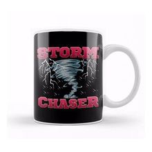 Humuts Porselen Beyaz Storm Chaser Severe Weather Tornado Obsessed Kupa Bardak