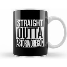Humuts Porselen Beyaz Straight Outta Asteria Oregon The Goonies White Kupa Bardak
