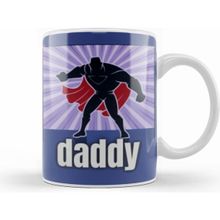 Humuts Porselen Beyaz Super Daddy Fathers Day Gift 2021 Kupa Bardak