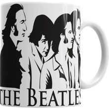 Humuts Porselen Beyaz The Beatles 02 Kupa Bardak
