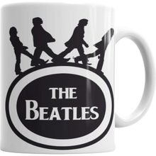Humuts Porselen Beyaz The Beatles 03 Kupa Bardak