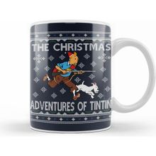 Humuts Porselen Beyaz The Christmas Adventures Of Tintin Kupa Bardak