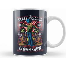 Humuts Porselen Beyaz The Classic Circus Kupa Bardak