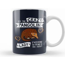 Humuts Porselen Beyaz The Crazy Pangolin Lady Everyone Warned You About Kupa Bardak