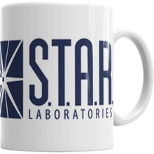 Humuts Porselen Beyaz The Flash Star Lab Oo Kupa Bardak