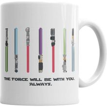Humuts Porselen Beyaz The Force Saberskupa Bardak