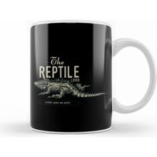 Humuts Porselen Beyaz The Reptile Lover Kupa Bardak
