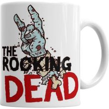 Humuts Porselen Beyaz The Rockıng Dead Kupa Bardak