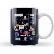 Humuts Porselen Beyaz The Us Office Collection Kupa Bardak