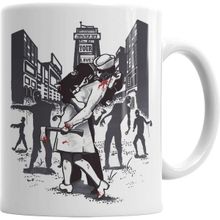 Humuts Porselen Beyaz The Walking Dead Z Day Kupa Bardak