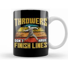 Humuts Porselen Beyaz Throwers Dont Have Finish Lines Funny Javelin Kupa Bardak