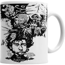 Humuts Porselen Beyaz Tim Burton Kupa Bardak