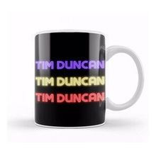 Humuts Porselen Beyaz Tim Duncan Basketball Gifts Vintage Retro Rainbow Quotes For Boys And Dad Kupa Bardak