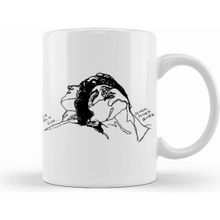 Humuts Porselen Beyaz Timothée Chalamet V1 Kupa Bardak