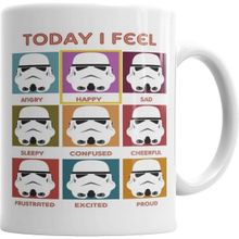 Humuts Porselen Beyaz Today I Feel Trooper Star Wars Kupa Bardak