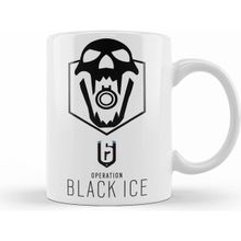 Humuts Porselen Beyaz Tom Clancys Rainbow Six Siege Kupa Bardak