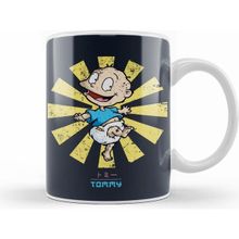 Humuts Porselen Beyaz Tommy Retro Japanese Rugrats Kupa Bardak