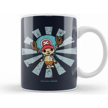 Humuts Porselen Beyaz Tony Tony Chopper Retro Japanese One Piece Kupa Bardak