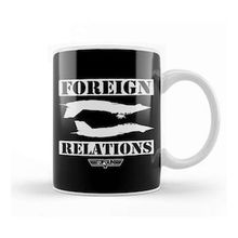 Humuts Porselen Beyaz Top Gun Foreign Relations Kupa Bardak