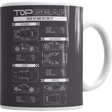 Humuts Porselen Beyaz Topgear Kupa Bardak