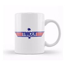 Humuts Porselen Beyaz Topgun Tracer Overwatch Kupa Bardak