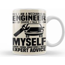 Humuts Porselen Beyaz Yes I Am A Mechanical Engineer Kupa Bardak
