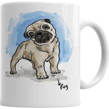 Humuts Pug Köpek Kupa