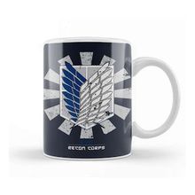 Humuts Recon Corps Retro Japanese Attack On Titan Kupa Bardak
