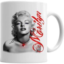 Humuts Red Marilyn Monroe Red Kupa Bardak