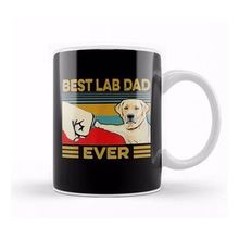 Humuts Retro Labrador Dad Gift Dog Daddy Golden Black Lab Father 02 Kupa