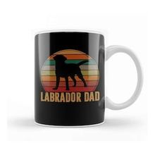 Humuts Retro Labrador Dad Gift Dog Daddy Golden Black Lab Father Kupa