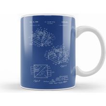 Humuts Rock Em Sock Em Robots Game Patent Blueprint Glass Kupa