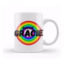 Humuts Royce Gracie Vintage Retro Rainbow S Tyle Warriors Design Wrestlers Gift Kupa Bardak
