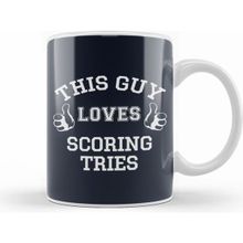 Humuts Rugby Union This Guy Loves Scoring Tries Six Nations Logo Kupa