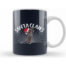 Humuts Santa Claws Christmas Cat Kupa