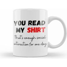 Humuts Sarcastic Funny Gift You Read My Sarcastic Funny Kupa Bardak