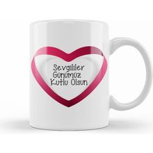 Humuts Sevgililer Günü Sevgiliye Hediye 072 Kupa