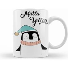 Humuts Sevimli Penguen ile Mutlu Yıllar Kupa