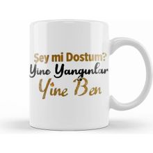 Humuts Şey Mi Dostum Yine Yangınlar Yine Ben Kupa Bardak