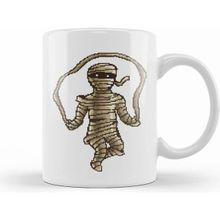 Humuts Skipping Mummy Pixel Art Kupa