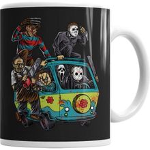 Humuts Skull Korku Silahlı Pug Köpek Kupa