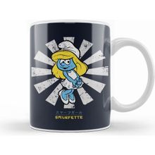 Humuts Smurfette Retro Japanese Smurfs Kupa