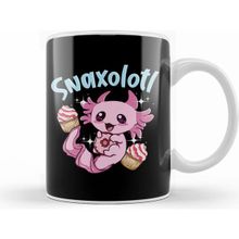 Humuts Snaxolotl Funny Axolotl Sweets Snacks Desserts Pun Kupa