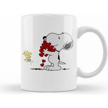 Humuts Snoopy And Woodstock Hugging Love Aşk Kupa