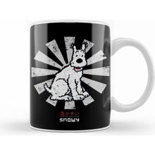 Humuts Snowy Retro Japanese Tintin Kupa